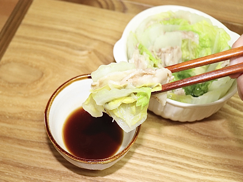 白菜と豚バラのミルフィーユのレシピ