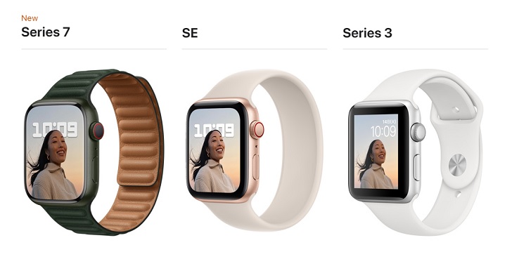 Apple Watch(アップルウォッチ)のモデル一覧